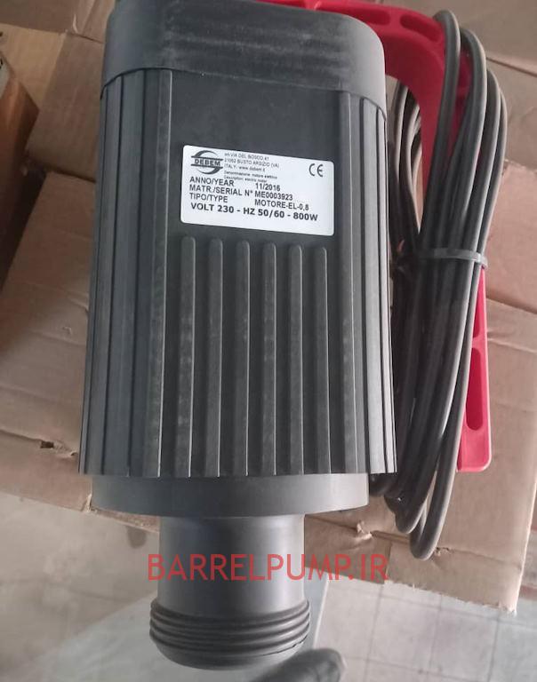 Debem 滚筒泵 0.8 kw SS TRAA1200 MOTORE-EL-0,8