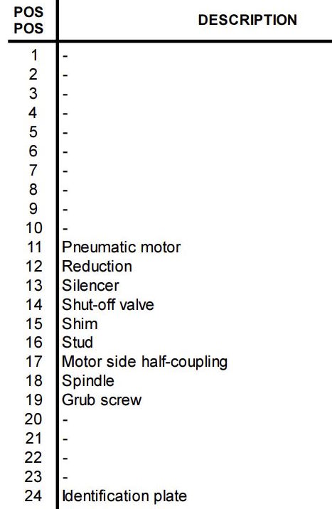 Actuador neumático Debem TR-PN para bomba de barril